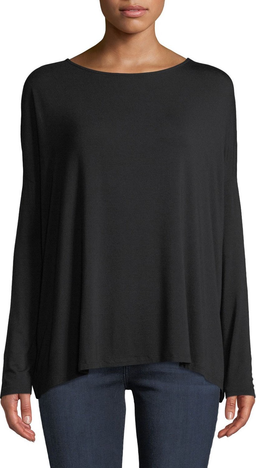 Majestic Extrafine Drop-Shoulder Top