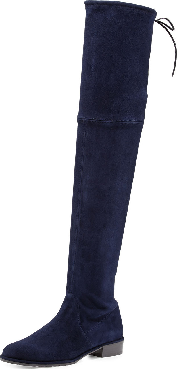 Stuart Weitzman Lowland Suede Over-The-Knee Boot