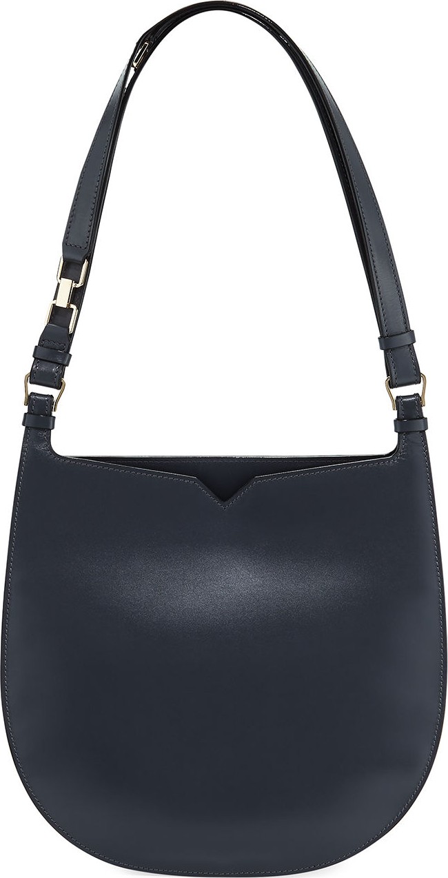Valextra Smooth Weekend Hobo Bag