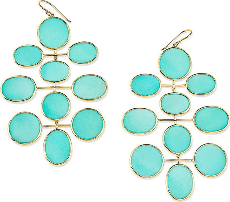 IPPOLITA 18K Polished Rock Candy Large Mobile Earrings