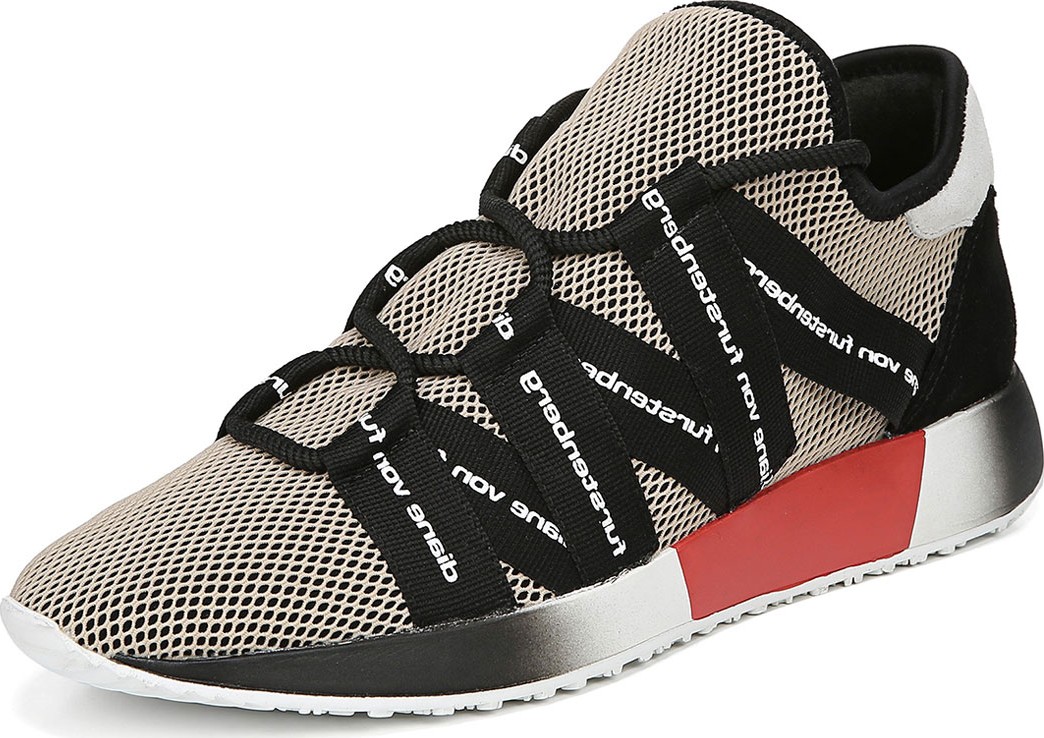 DIANE von FURSTENBERG Pandora Mesh-Neoprene Sneakers