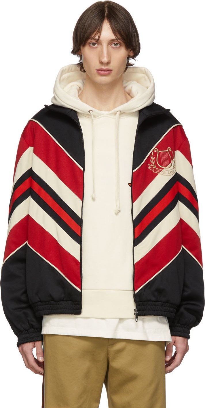 Gucci Black 'Gucci Band' Track Jacket