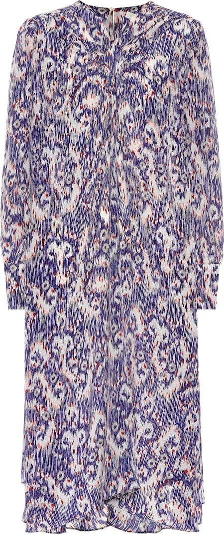 Isabel Marant Etoile Yana printed silk dress