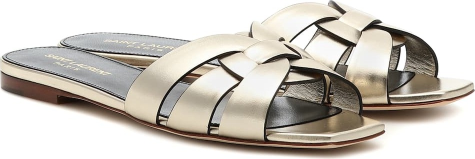 Saint Laurent Tribute Nu Pieds 05 leather sandals