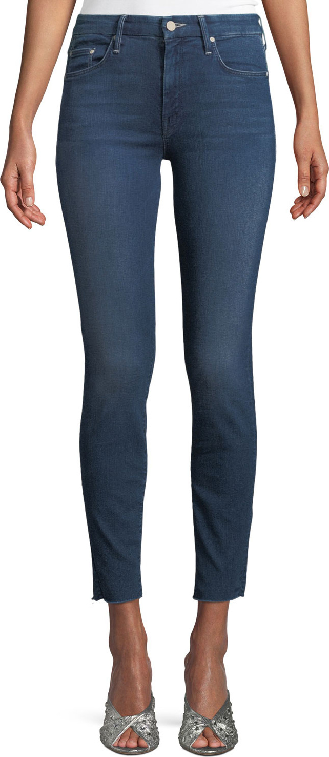 MOTHER Looker Ankle-Length Skinny Jeans