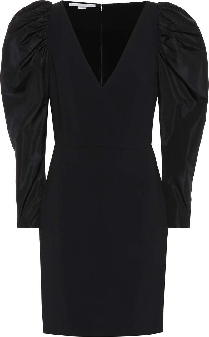 Stella McCartney Mireya taffeta and crêpe dress