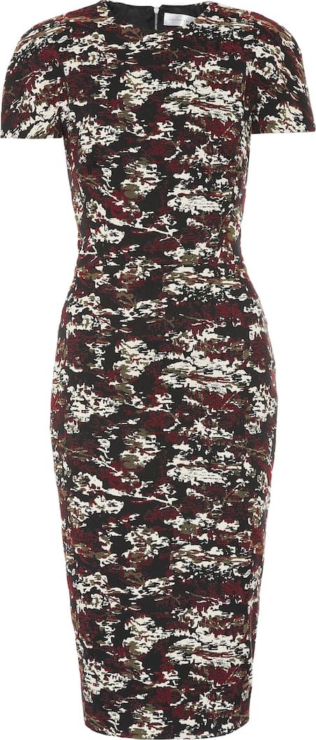 Victoria Beckham Jacquard midi dress