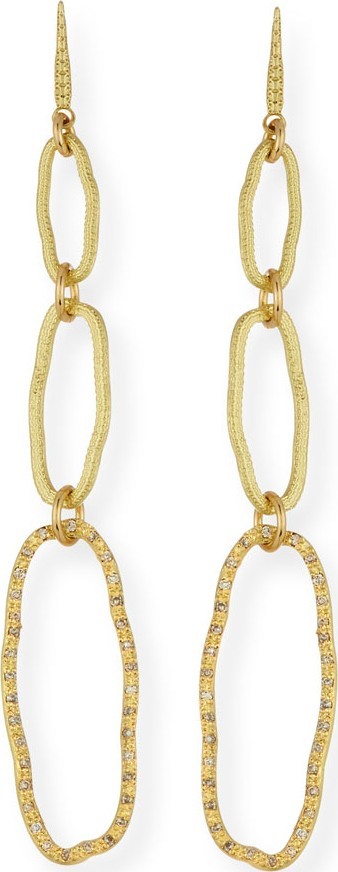 Armenta Sueno 18k Diamond Triple Drop Earrings Armenta Sueno 18k Diamond Triple Drop Earrings