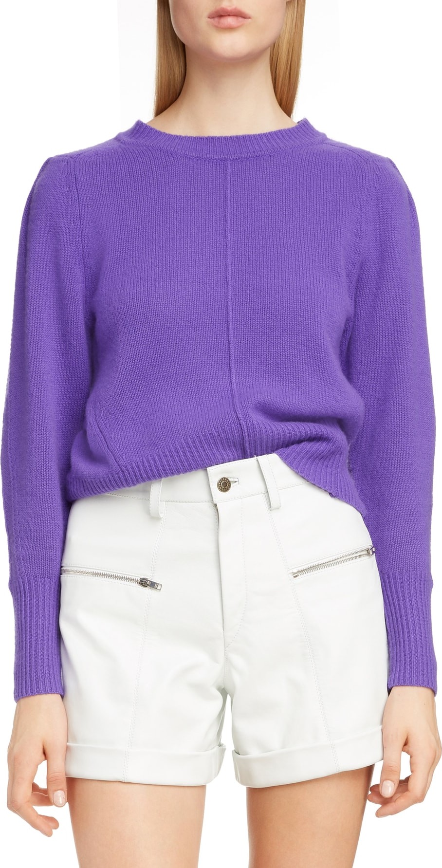 Isabel Marant Puff Sleeve Cashmere Sweater
