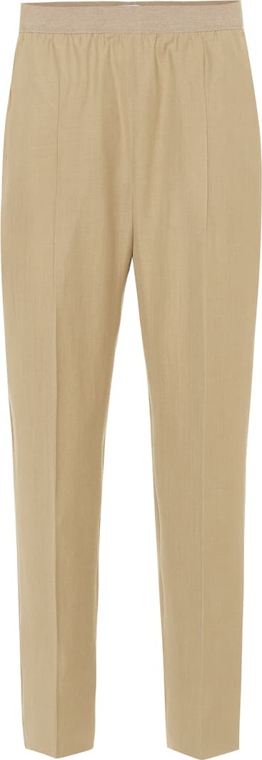 Agnona Wool and cashmere trackpants