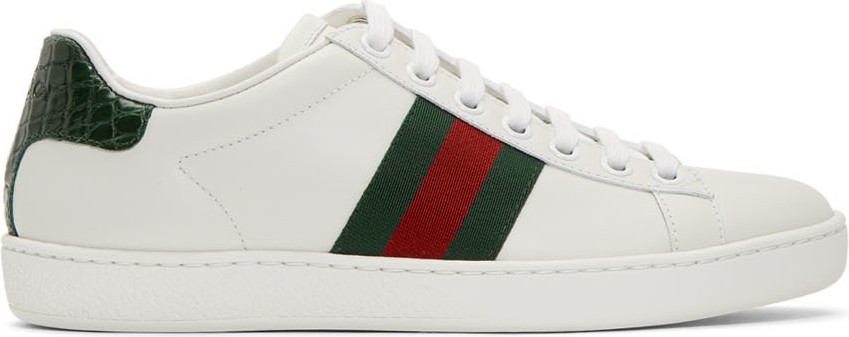 Gucci White Ace Sneakers