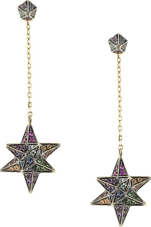 Noor Fares Merkaba & Cone Dress earring
