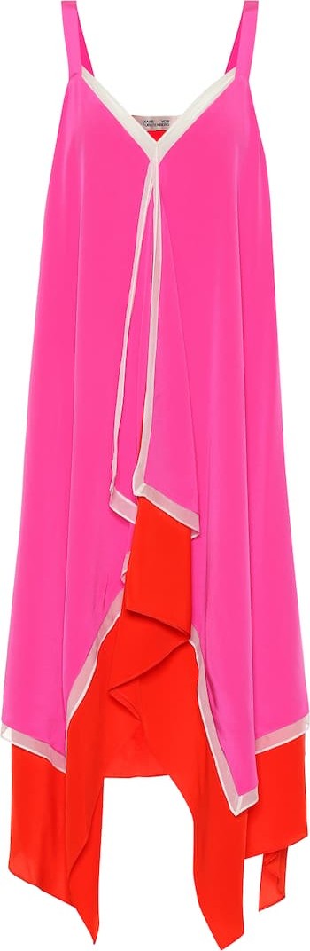 DIANE von FURSTENBERG Wren silk-crêpe de chine dress