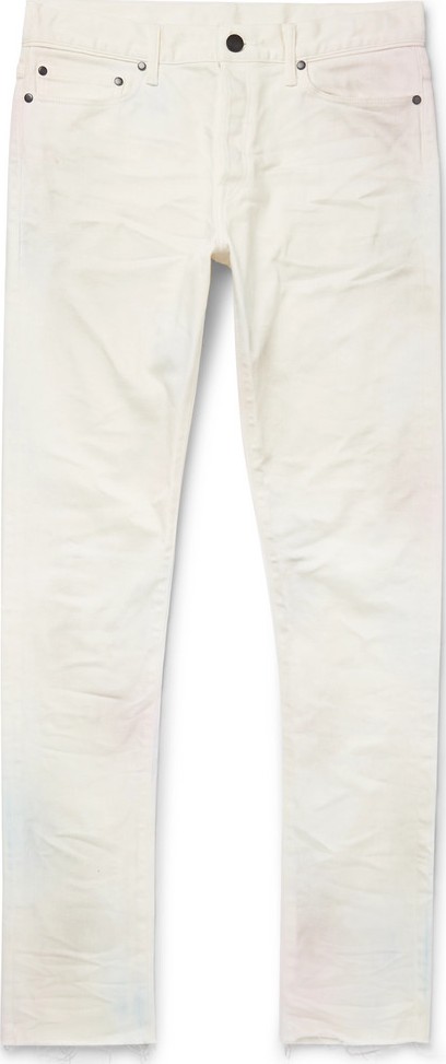 John Elliott The Cast 2 Slim-Fit Distressed Denim Jeans