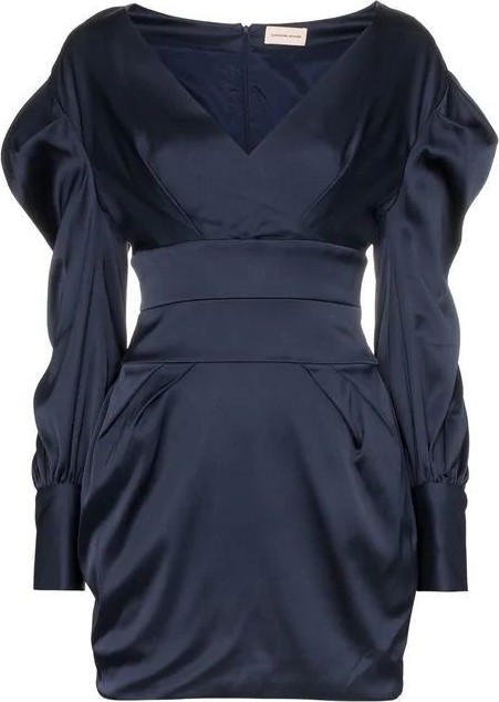 Alexandre Vauthier Ruched Sleeve Mini Dress