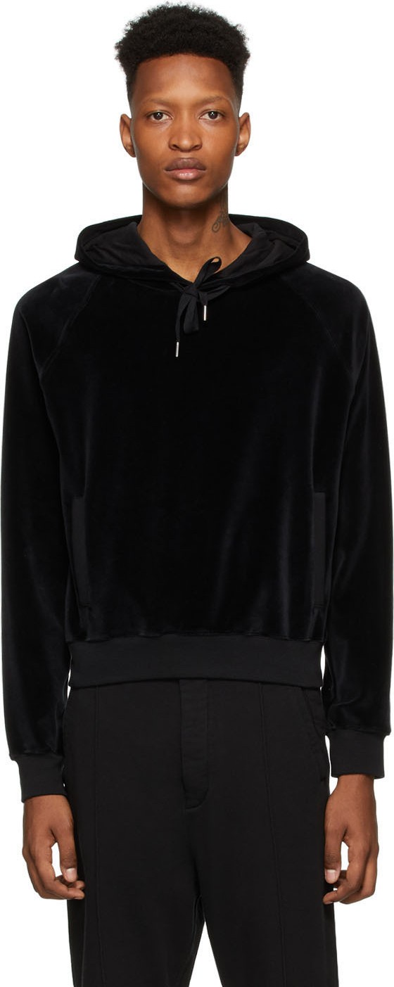 Haider Ackermann Black Embroidery Siouxies Hoodie