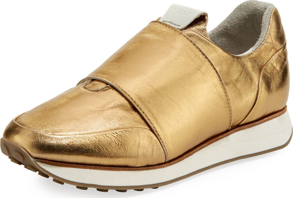 Rag & Bone Dylan Metallic Elastic Runner Sneaker