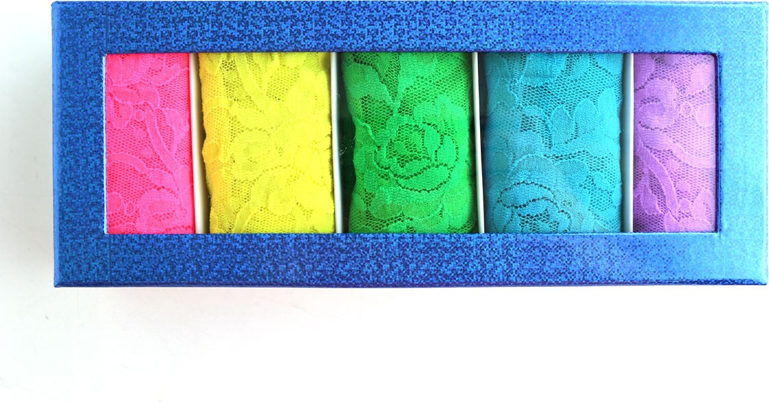 Hanky Panky Five-Pack Low-Rise Thongs, Brooklyn Heights