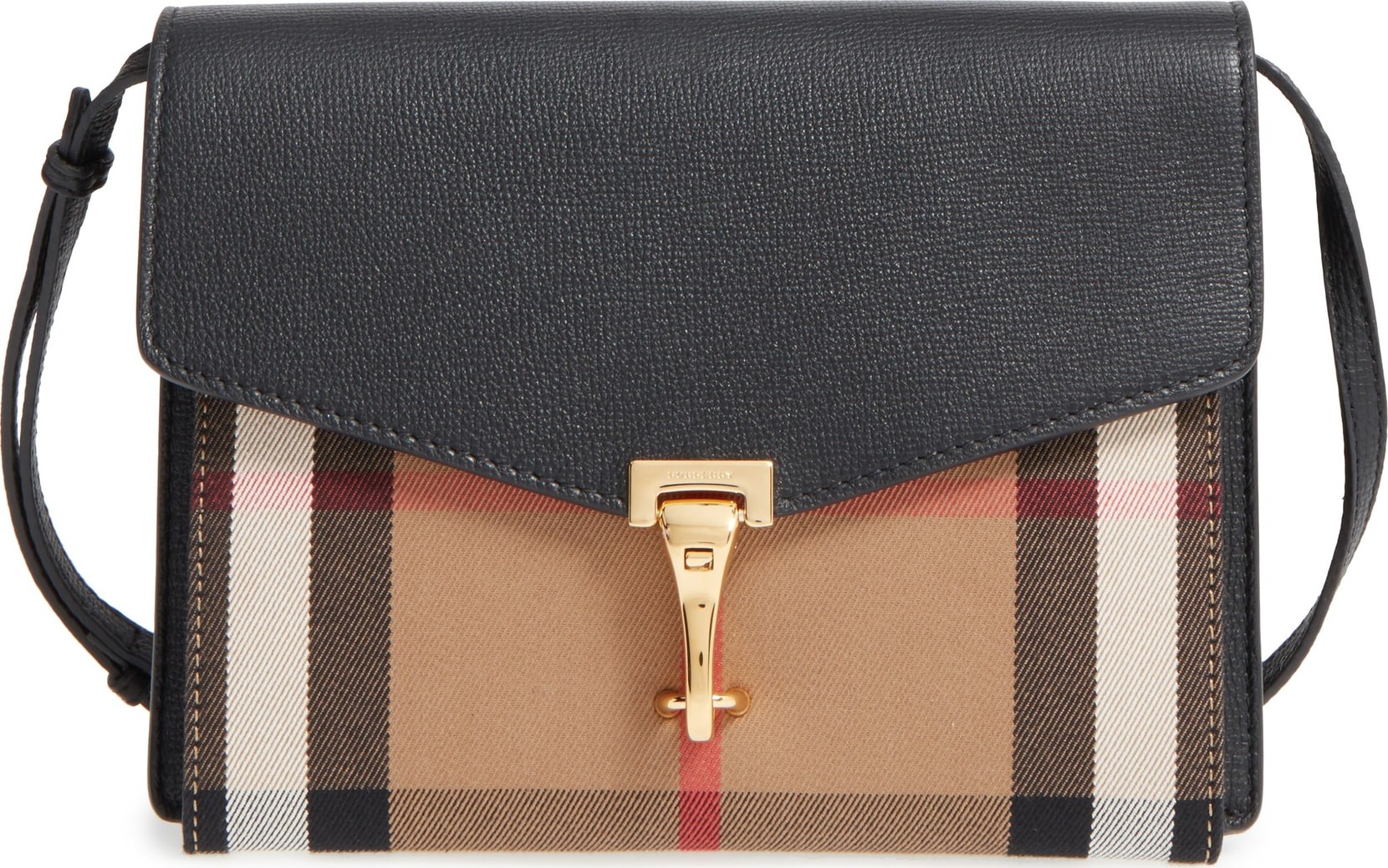 Burberry London England 'Small Macken' Check Crossbody Bag