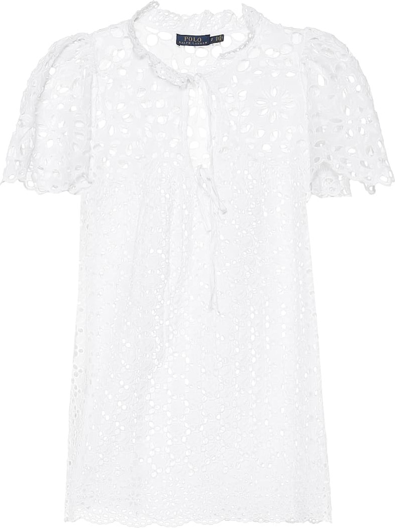 Polo Ralph Lauren Cotton-lace shirt