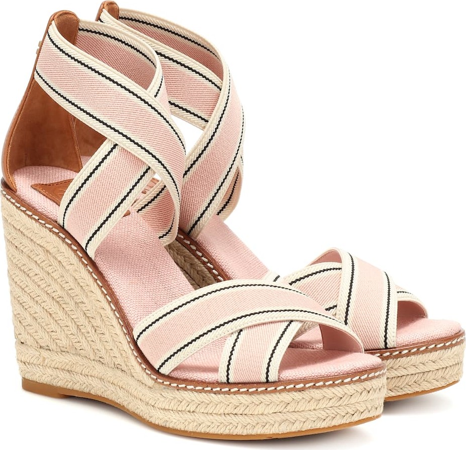Tory Burch Frieda striped espadrilles