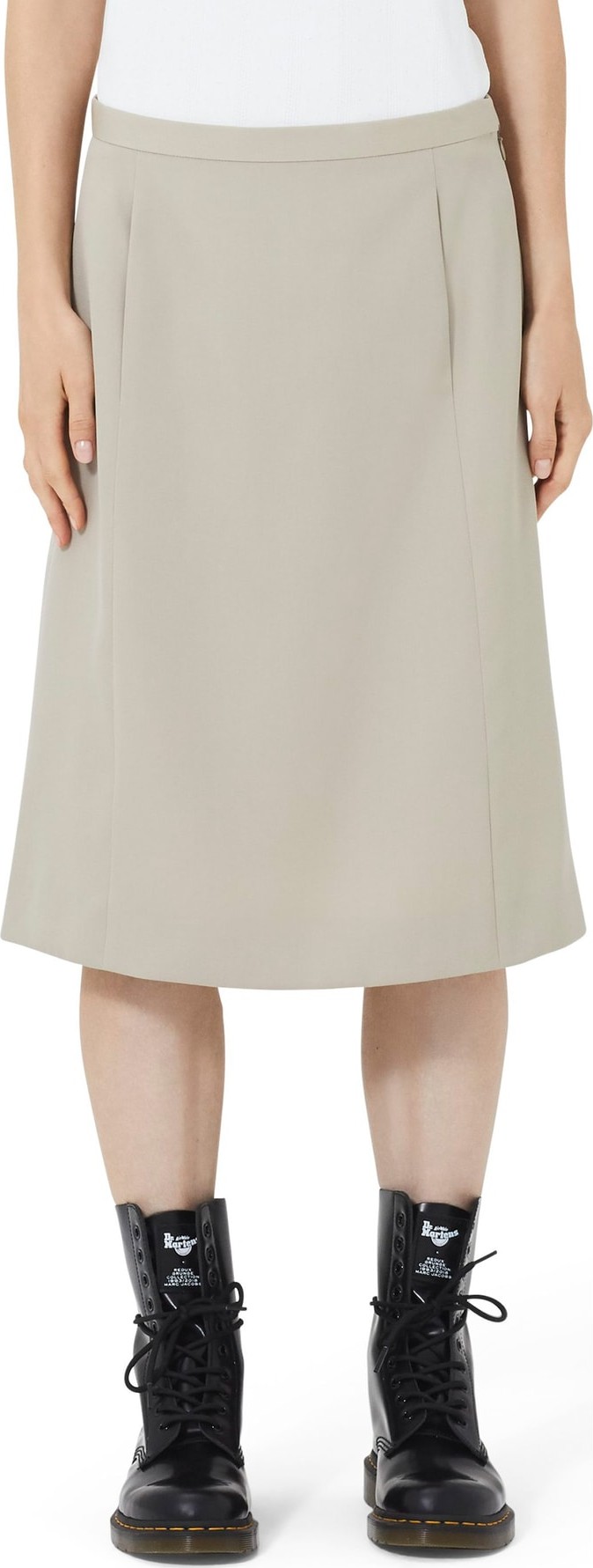 MARC JACOBS Wool A-Line Skirt