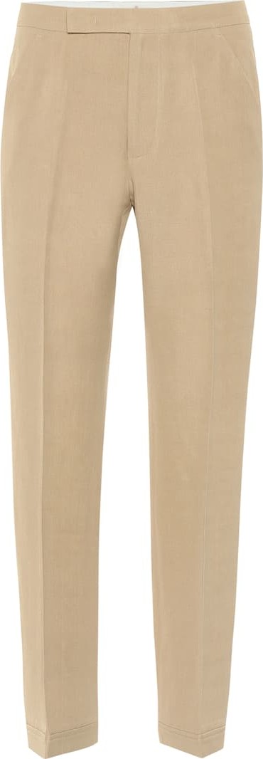 Golden Goose Deluxe Brand Summer linen-blend straight pants