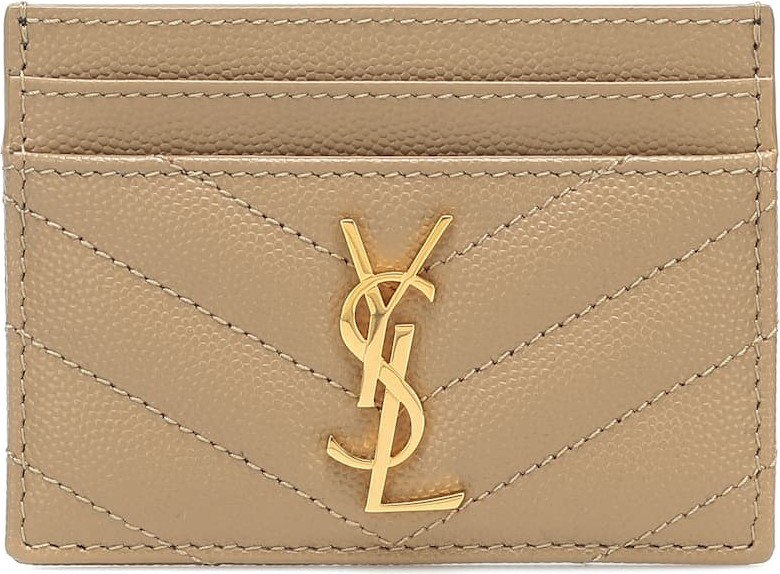 Saint Laurent Monogram leather card holder