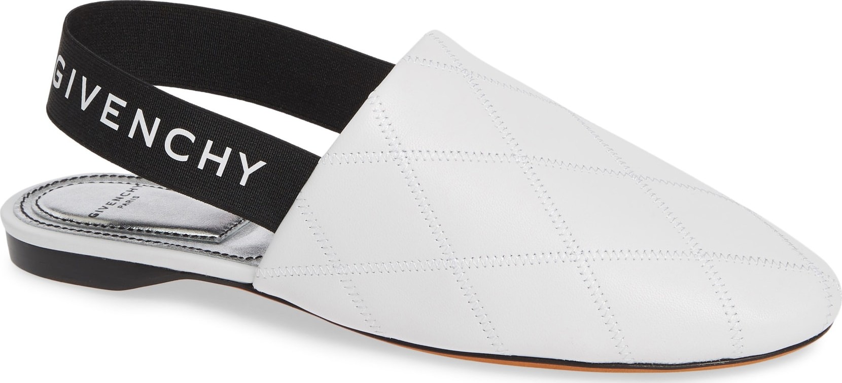 Givenchy Rivington Logo Slingback Flat