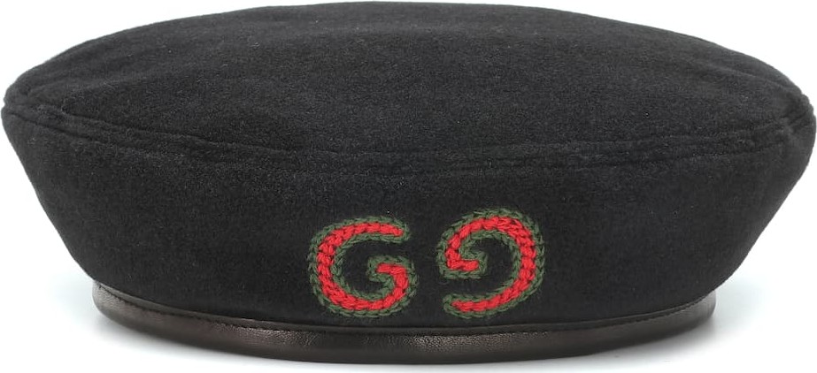 Gucci GG felt beret