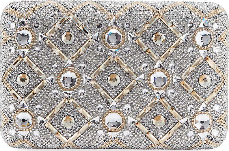 Judith Leiber Starbright Seamless Crystal Clutch Bag