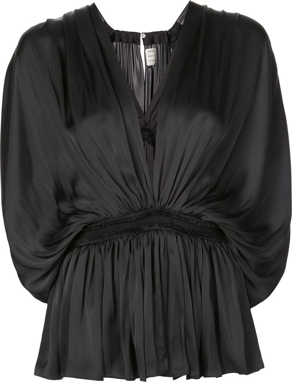 Maison Rabih Kayrouz draped blouse