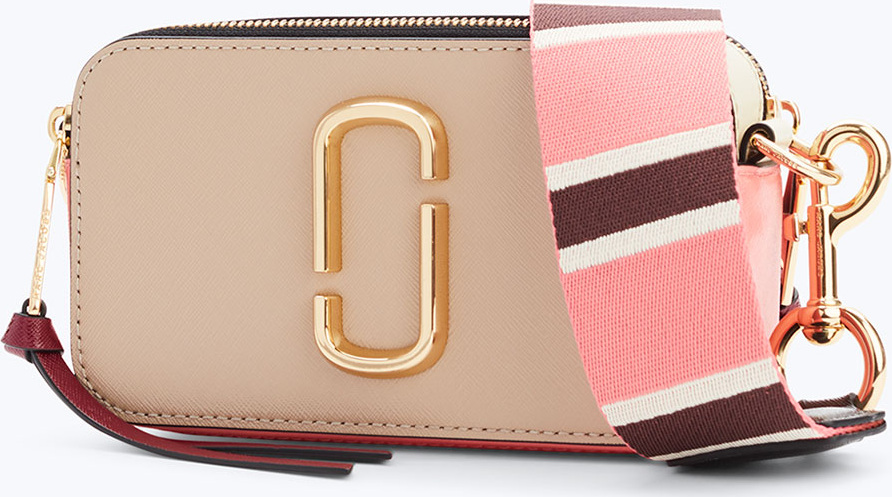 MARC JACOBS Snapshot Coated Leather Camera Bag