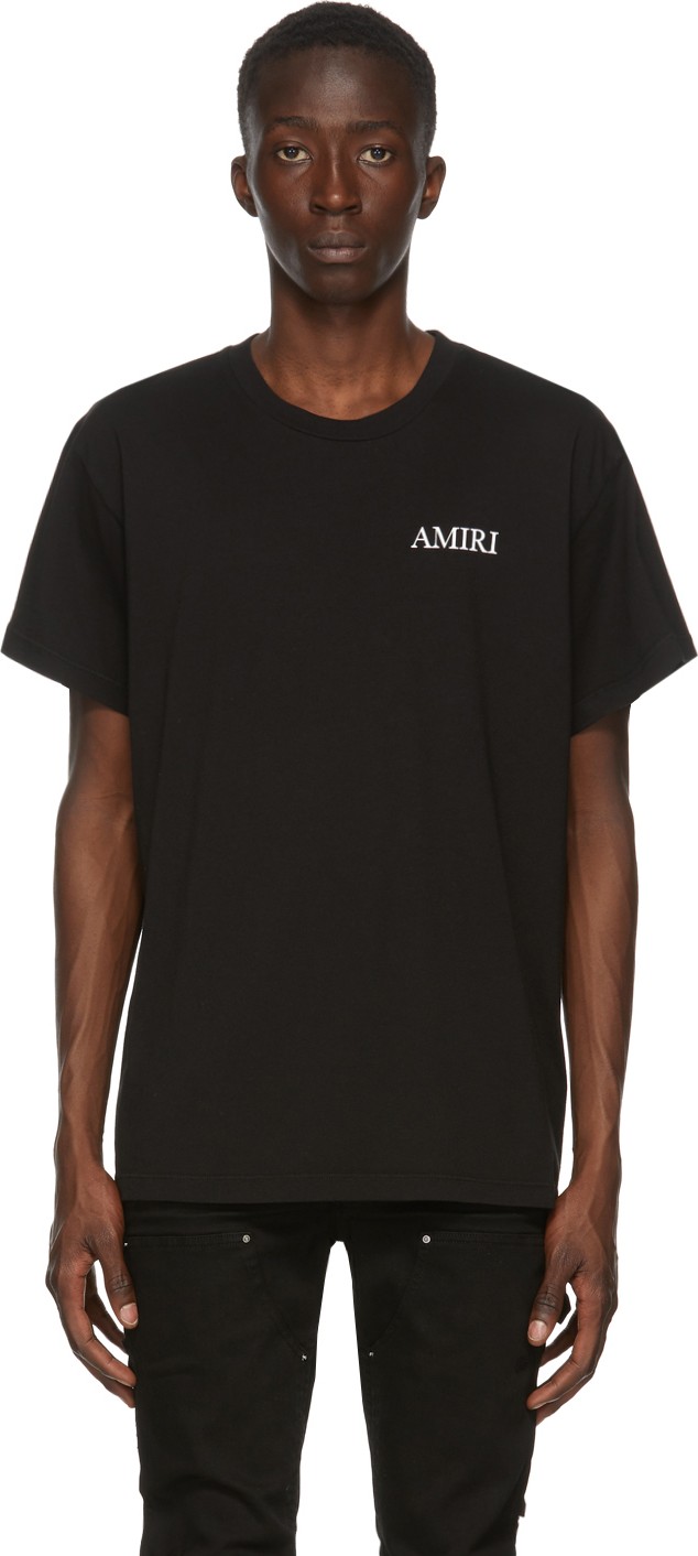Amiri Black Banana Tree T-Shirt