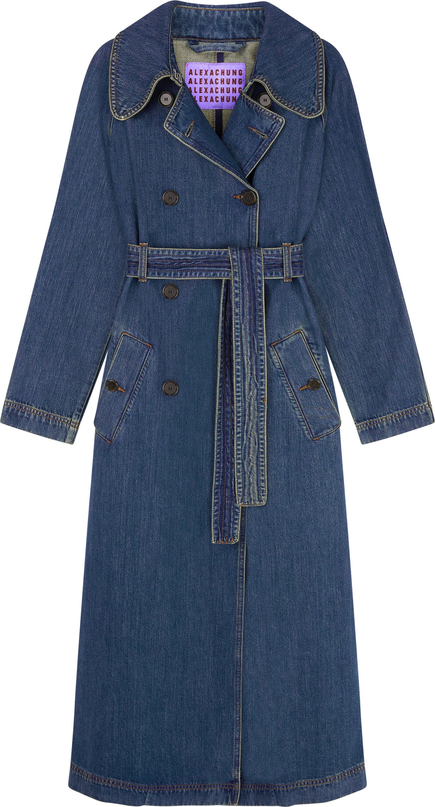 Alexachung denim trench coat
