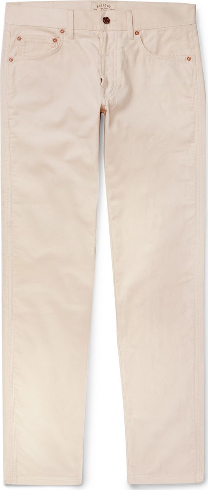 Holiday Boileau Cotton-Corduroy Trousers
