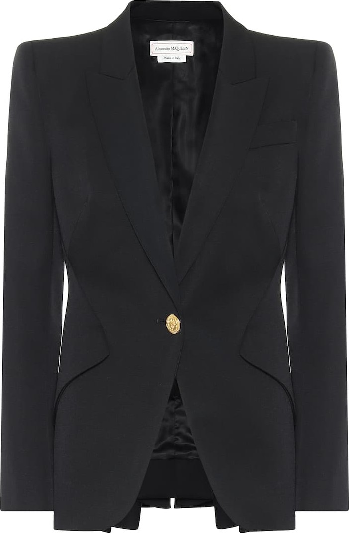 Alexander McQueen Virgin-wool blazer