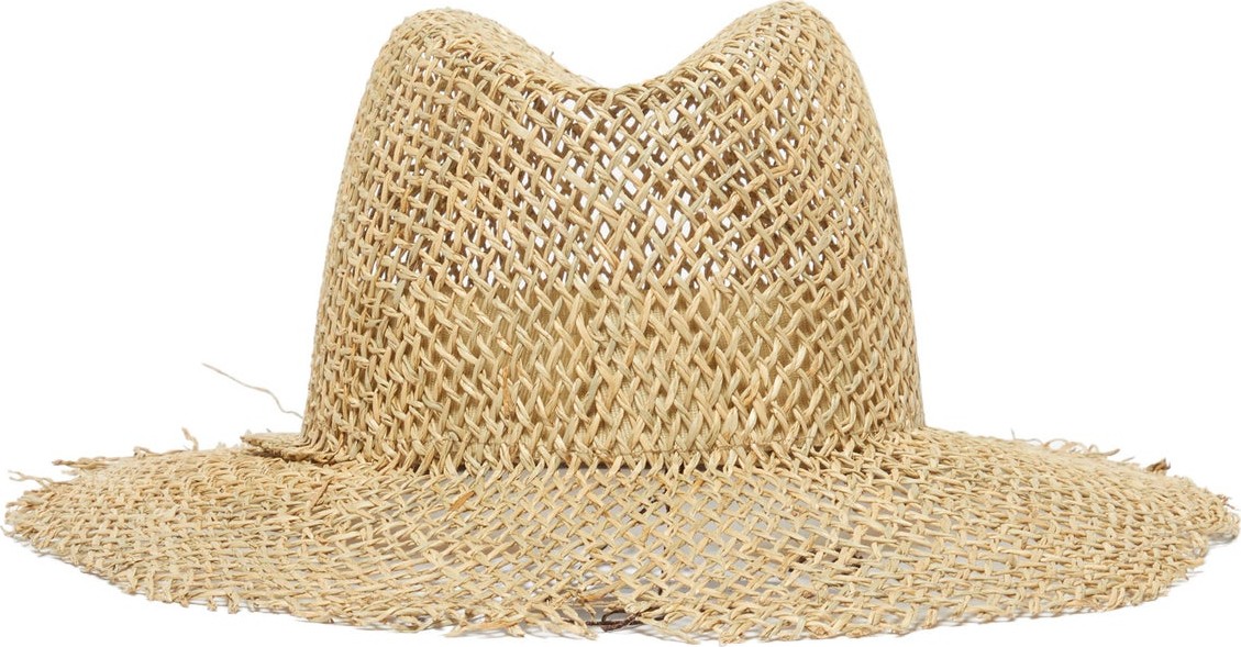 Reinhard Plank Behge straw hat