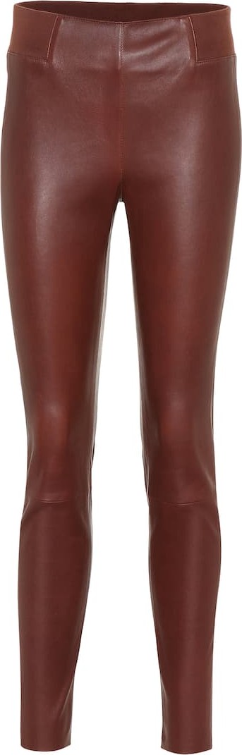 Brunello Cucinelli Leather leggings
