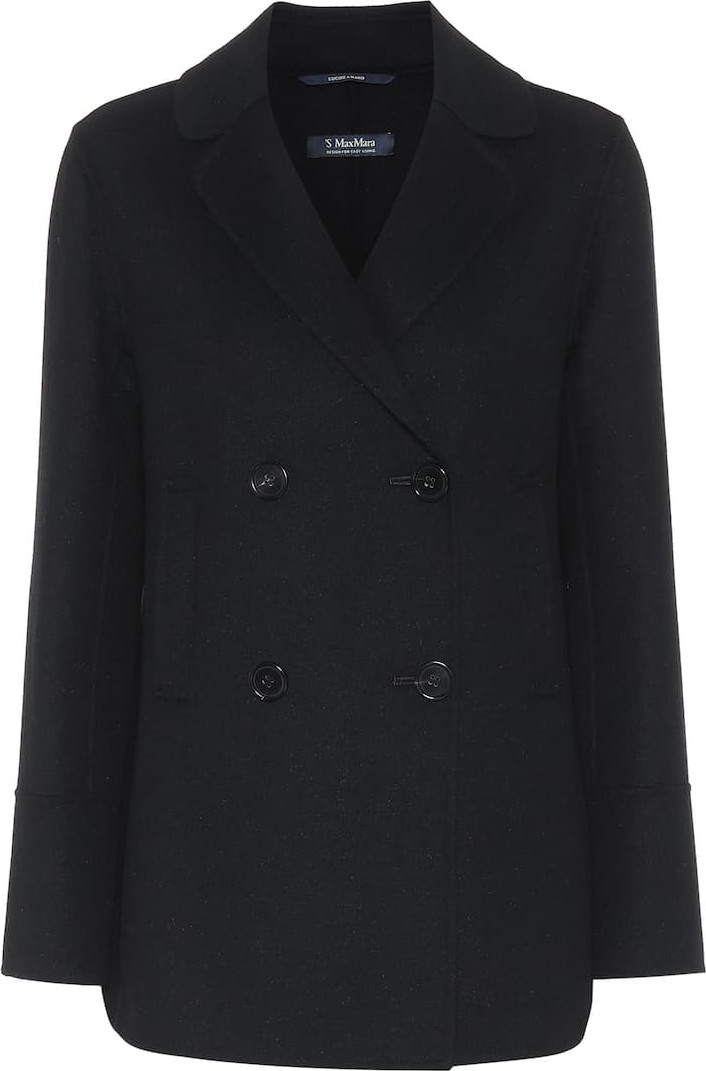 Max Mara Dea wool and angora blazer
