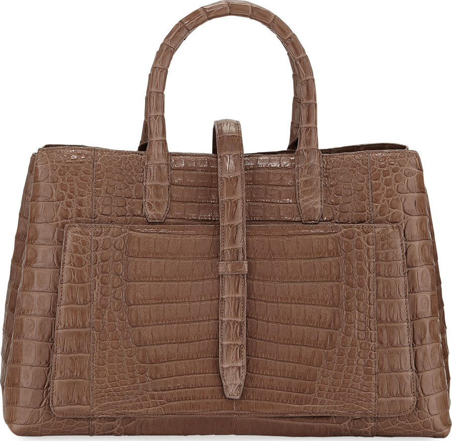 Nancy Gonzalez Astrid Medium Crocodile Tote Bag