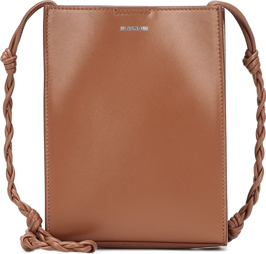 Jil Sander Tangle Small leather shoulder bag