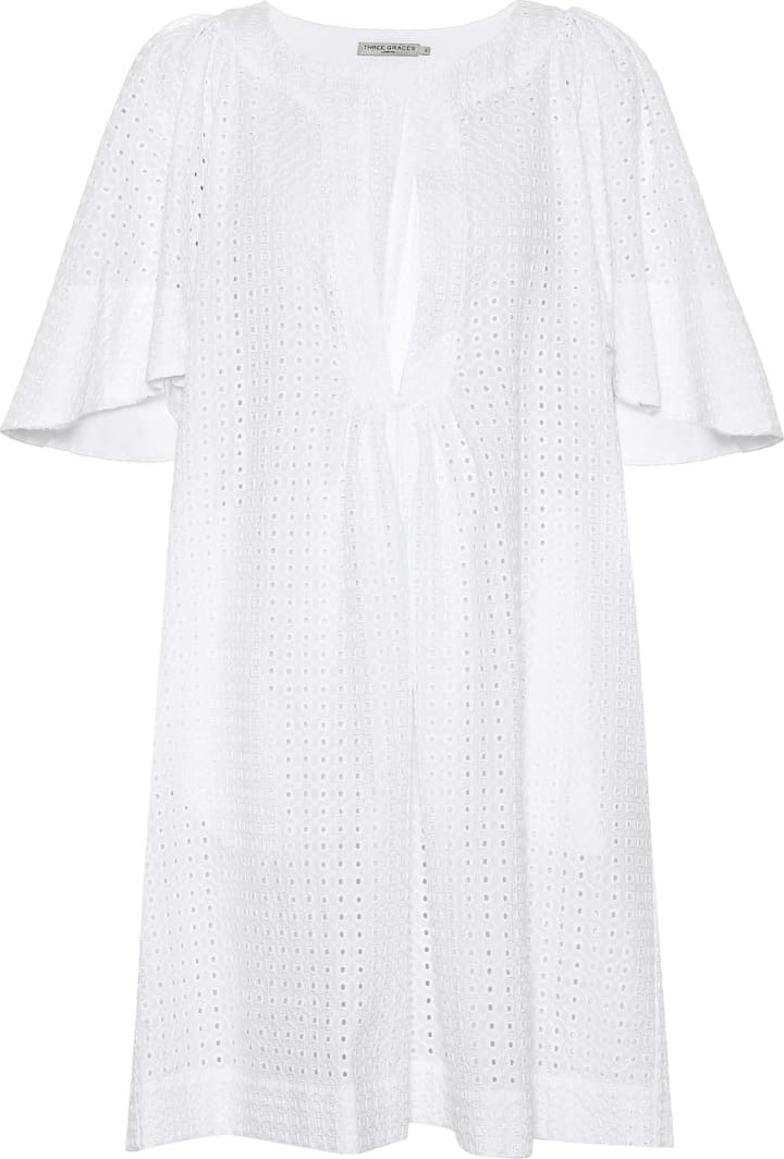 Three Graces London Prudence cotton lace dress