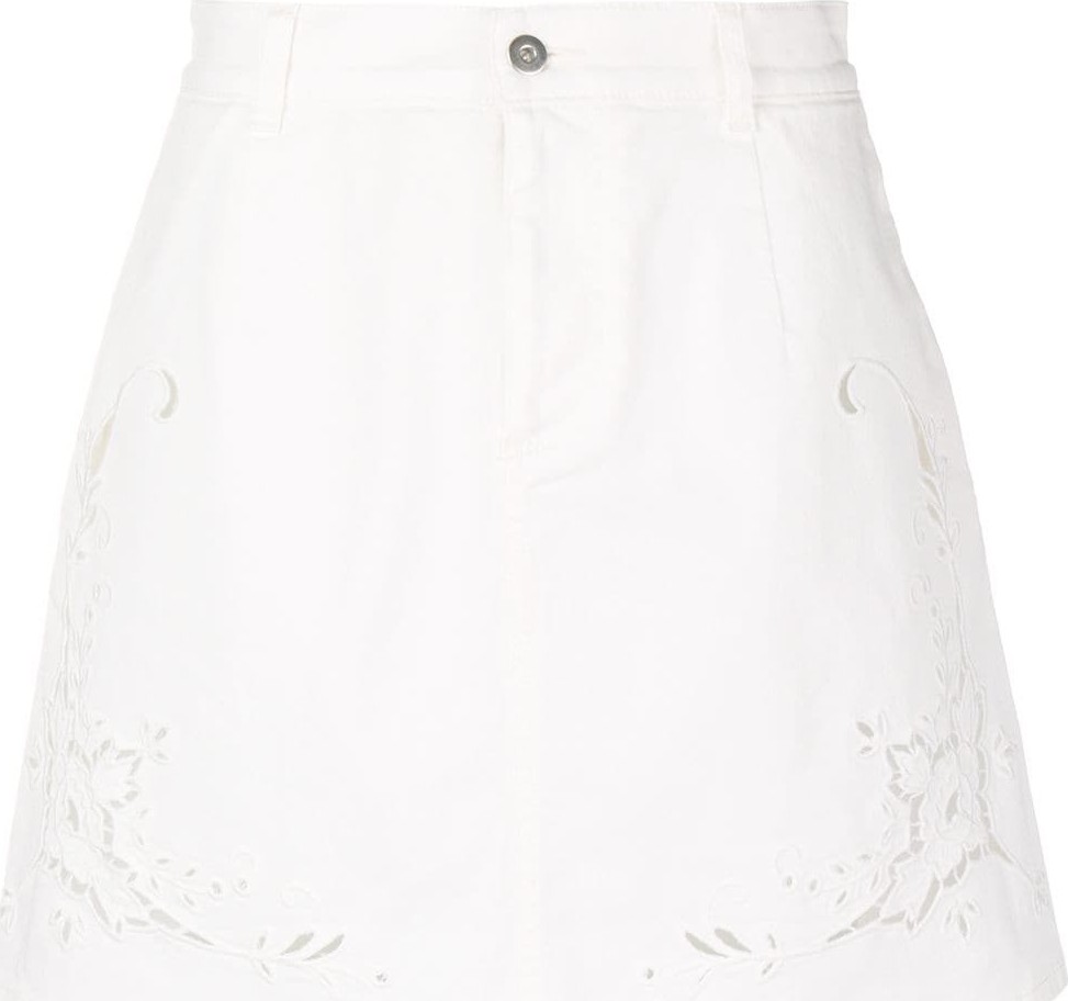 Stella McCartney broderie anglaise short skirt