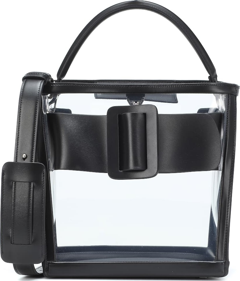 BOYY Devon leather and PVC bucket bag