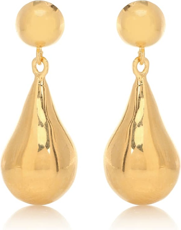 Sophie Buhai Exclusive to Mytheresa – Small Tear Drop 18kt gold-plated sterling silver earrings