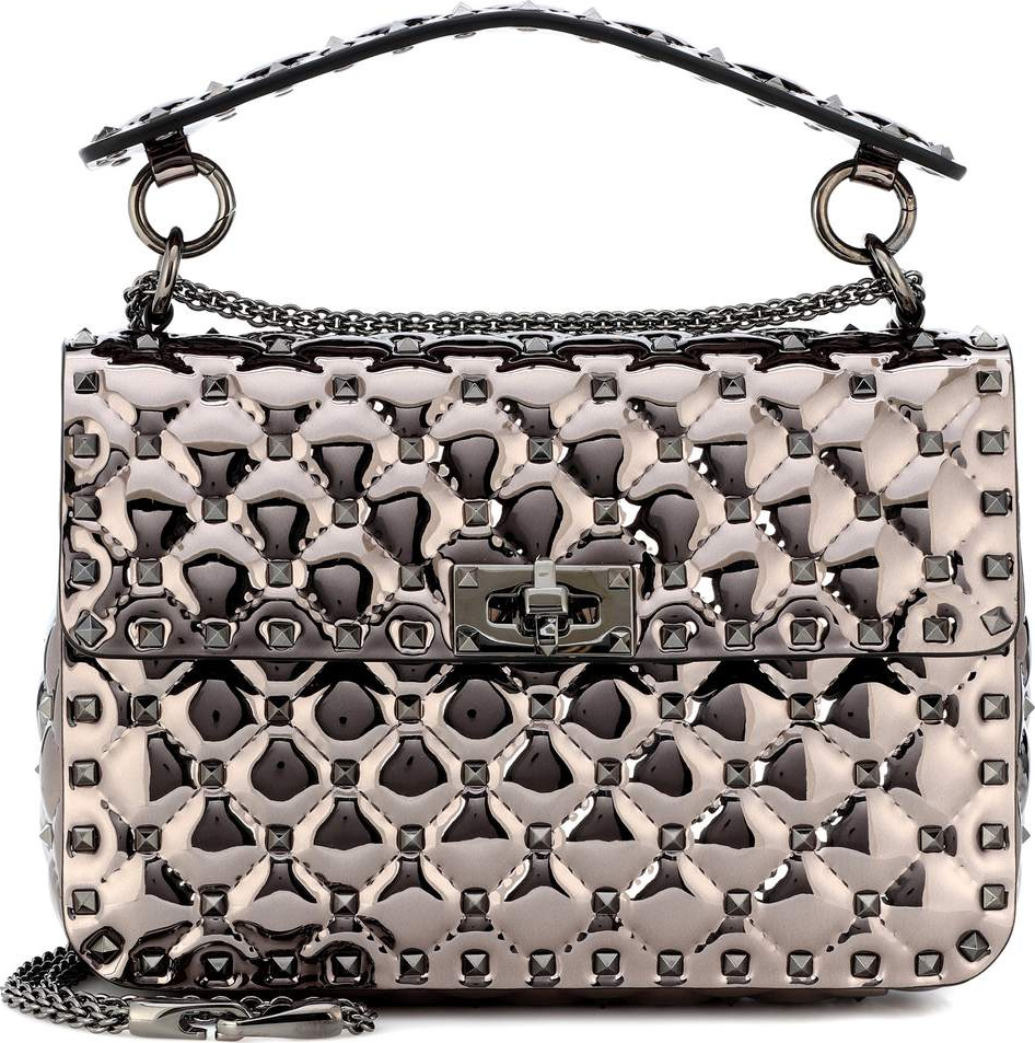 Valentino Valentino Garavani Rockstud Spike metallic shoulder bag