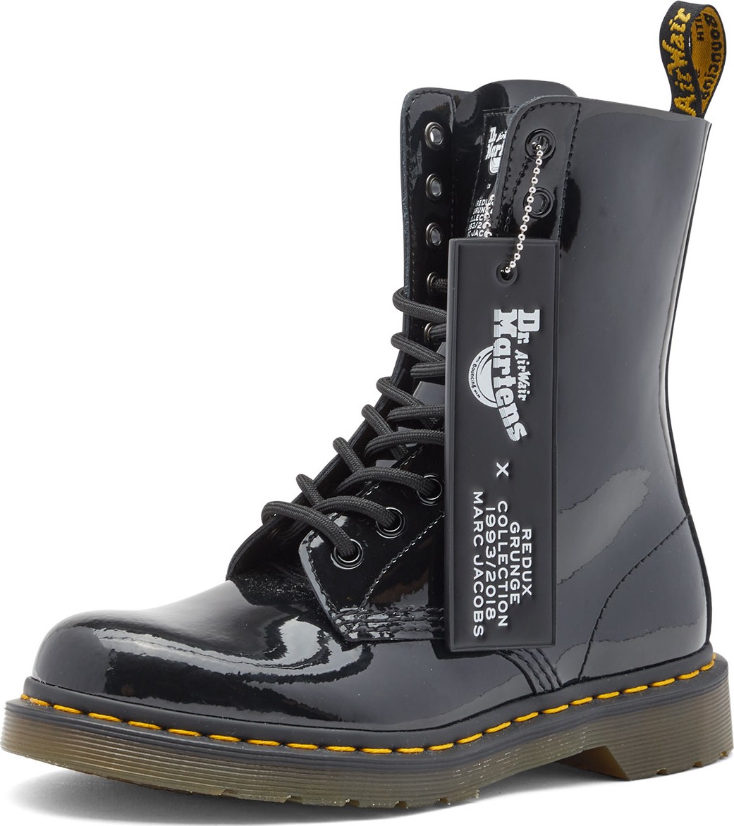 MARC JACOBS x Dr. Martens Patent Boots