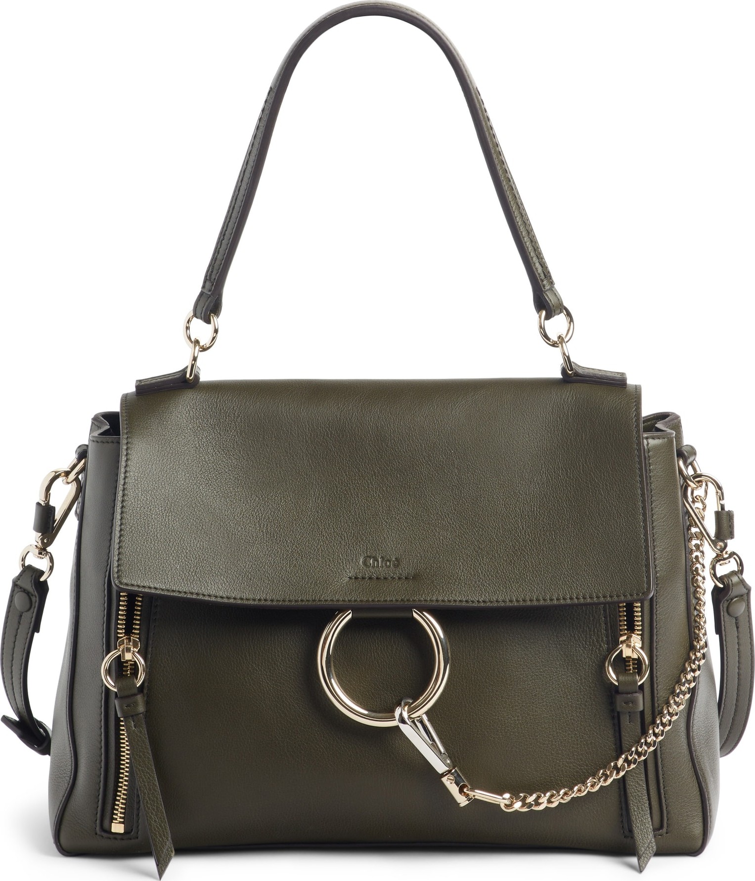 Chloe Medium Faye Leather Shoulder Bag