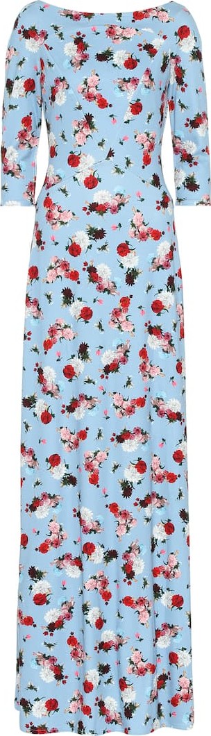 Erdem Exclusive to Mytheresa – Valentina floral ponte gown
